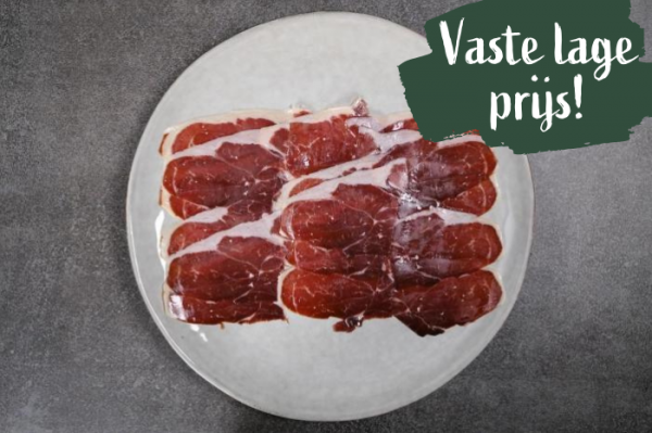 Jamón Ibérico de Bellota 100% handgesneden