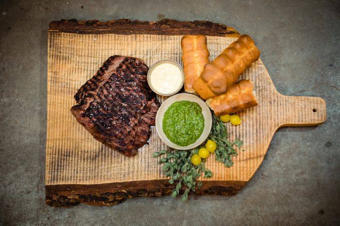 Bavette met chimichurri 